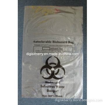 Autoclavable Bag for Biohazard Waste (Clear)